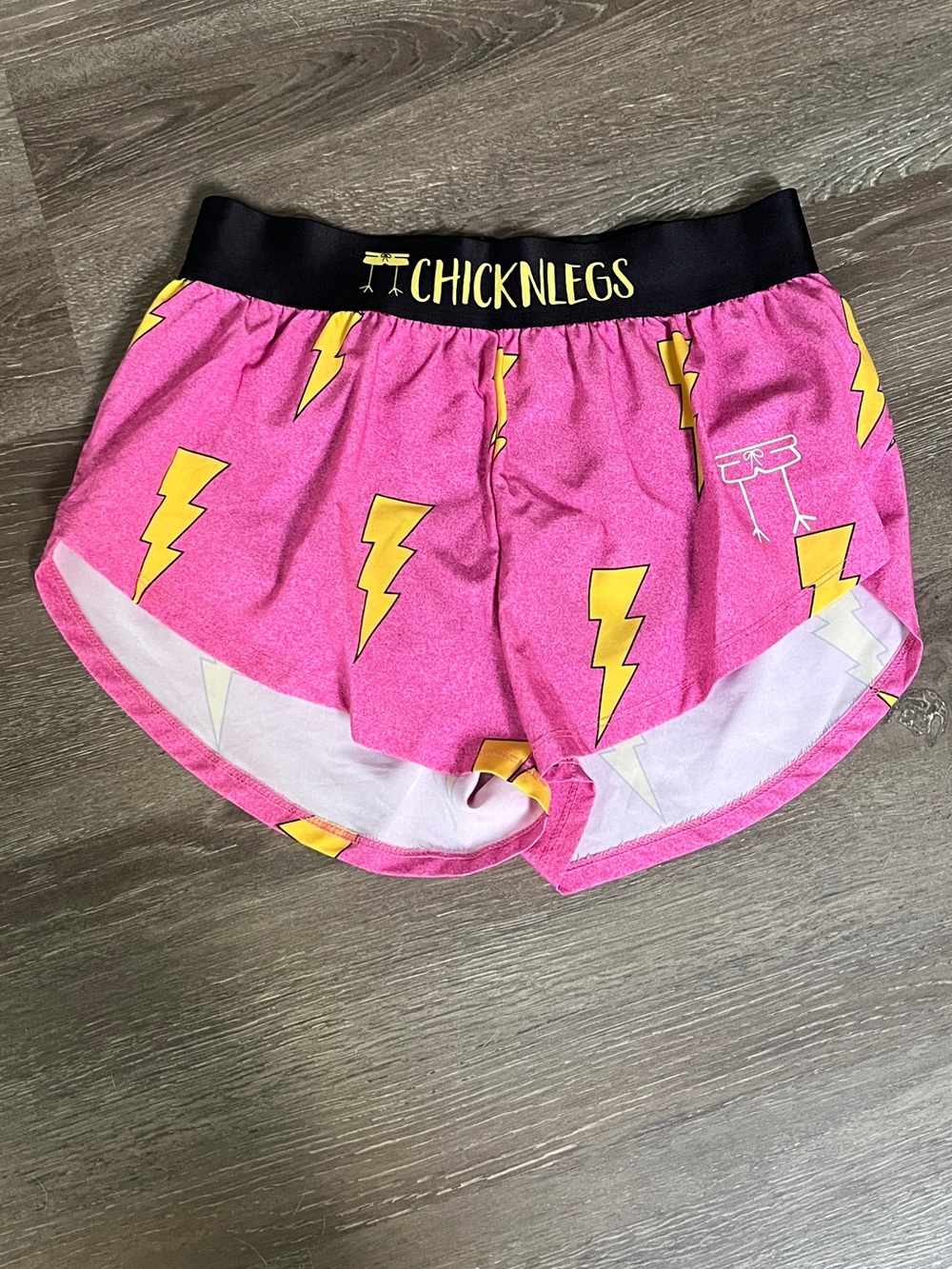Chicken legs Pink Lightning Women’s Athletic Shorts